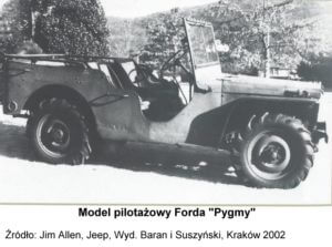 ford pygmy model pilotażowy