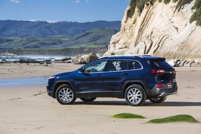 Nowy Jeep Cherokee sylwetka