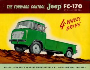 1957 Jeep FC170 jeepa z lat piędziesiątych