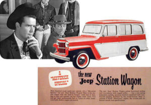1958 Jeep Station Wagon Maverick jeepa z lat piędziesiątych