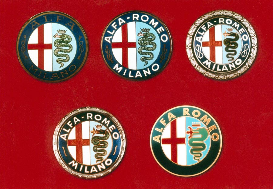 Logotyp Alfa Romeo i Sanok'a