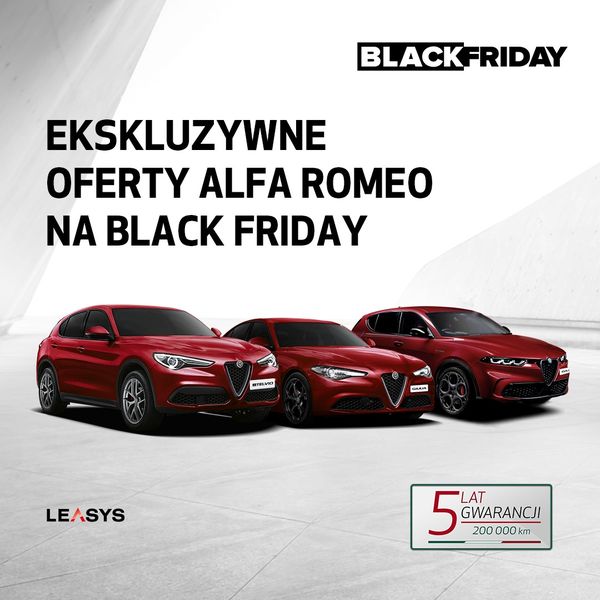 Black Friday w Alfa Romeo