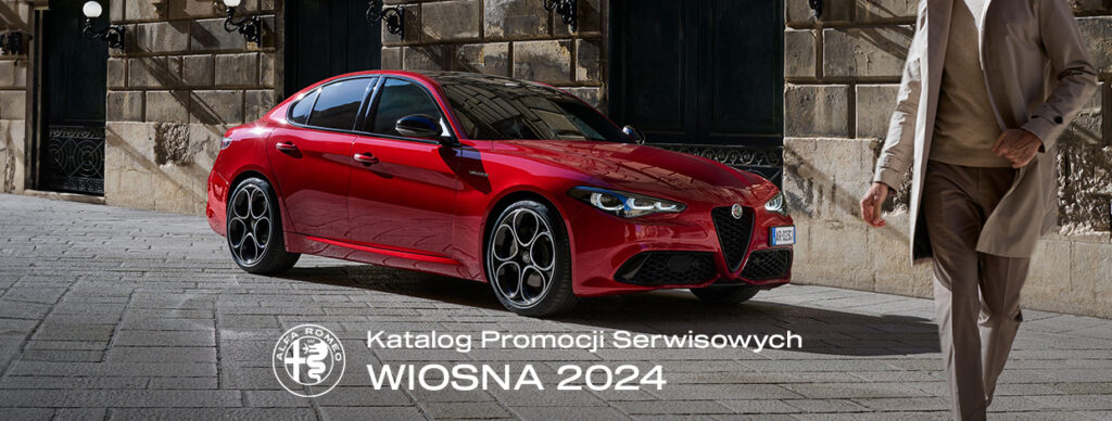Promocja serwisu Alfa Romeo wiosna 2024